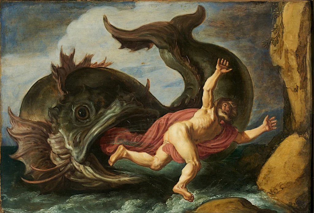 Quadro «Jonas e a baleia», de Pieter Lastman